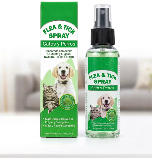 Spray Antipulgas y Garrapatas