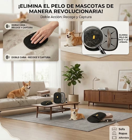 Manopla Quita Pelos para Perros y Gatos